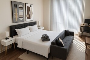 1 habitación, escritorio, cuna de viaje y wifi 