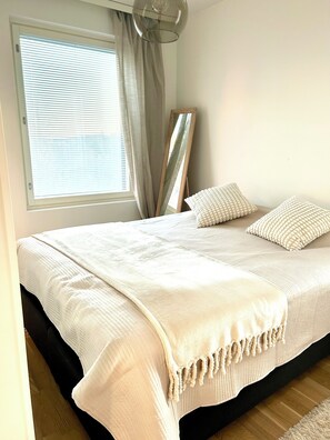 1 makuuhuone, ilmainen Wi-Fi, vuodevaatteet