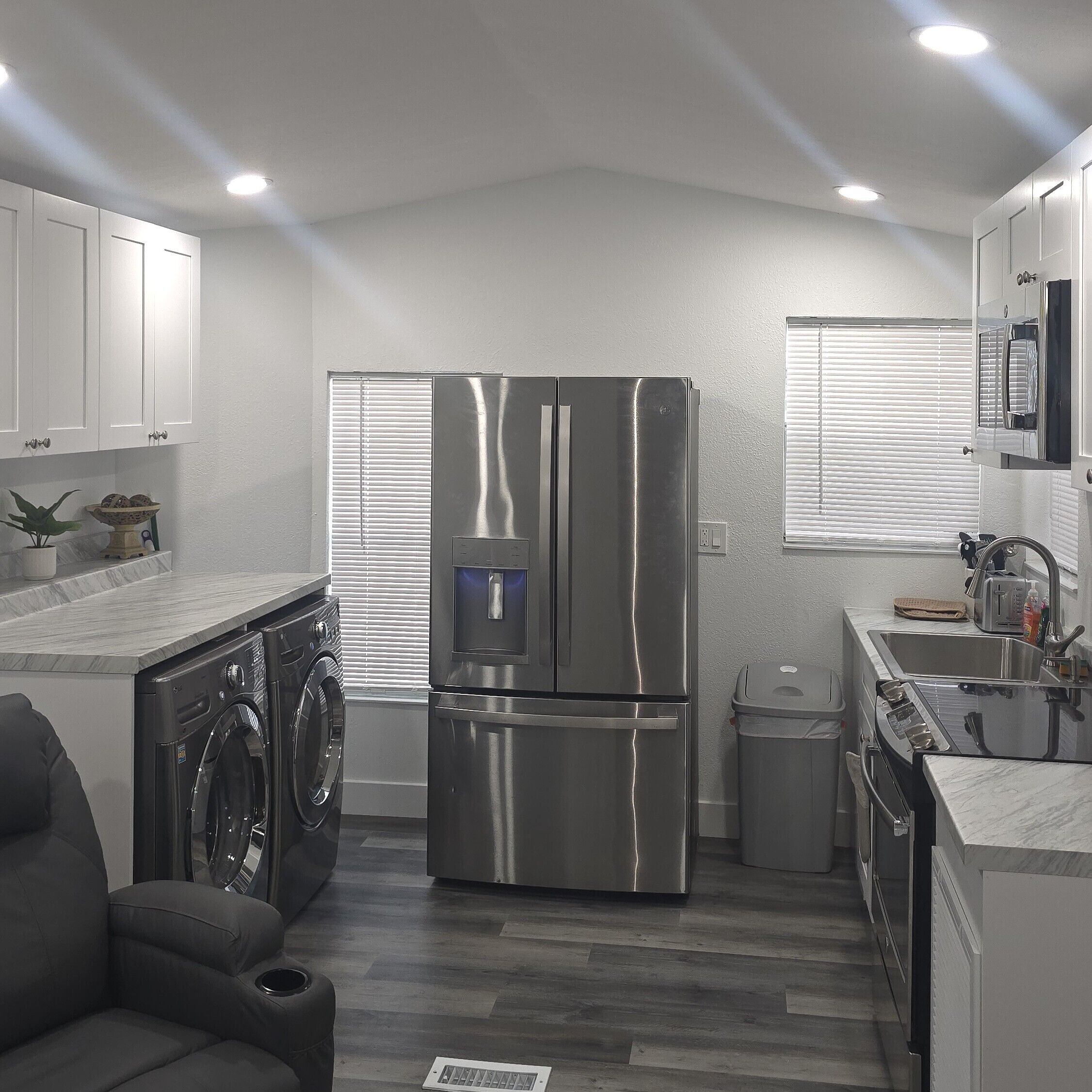 Mikrovågsugn, ugn och spishäll