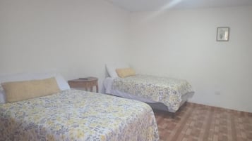 Habitación Confort con 2 camas individuales, vista al jardín | Tabla de planchar con plancha y wifi gratis