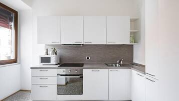 Apartment, City View | Private kitchen