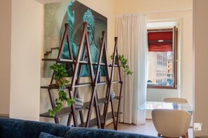 Appartement, uitzicht op de stad | Interieur