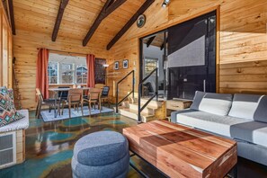TV, fireplace, stereo, offices - Scenic Colorado Retreat w/ Hot Tub & Mountain Views (Salida)