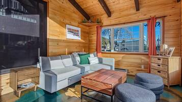 TV, fireplace, stereo, offices