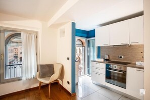 公寓, 阳台, 城市景观 | 私人厨房