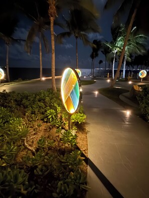 Overnatningsstedets område