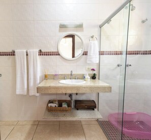 Dusche, Handtücher