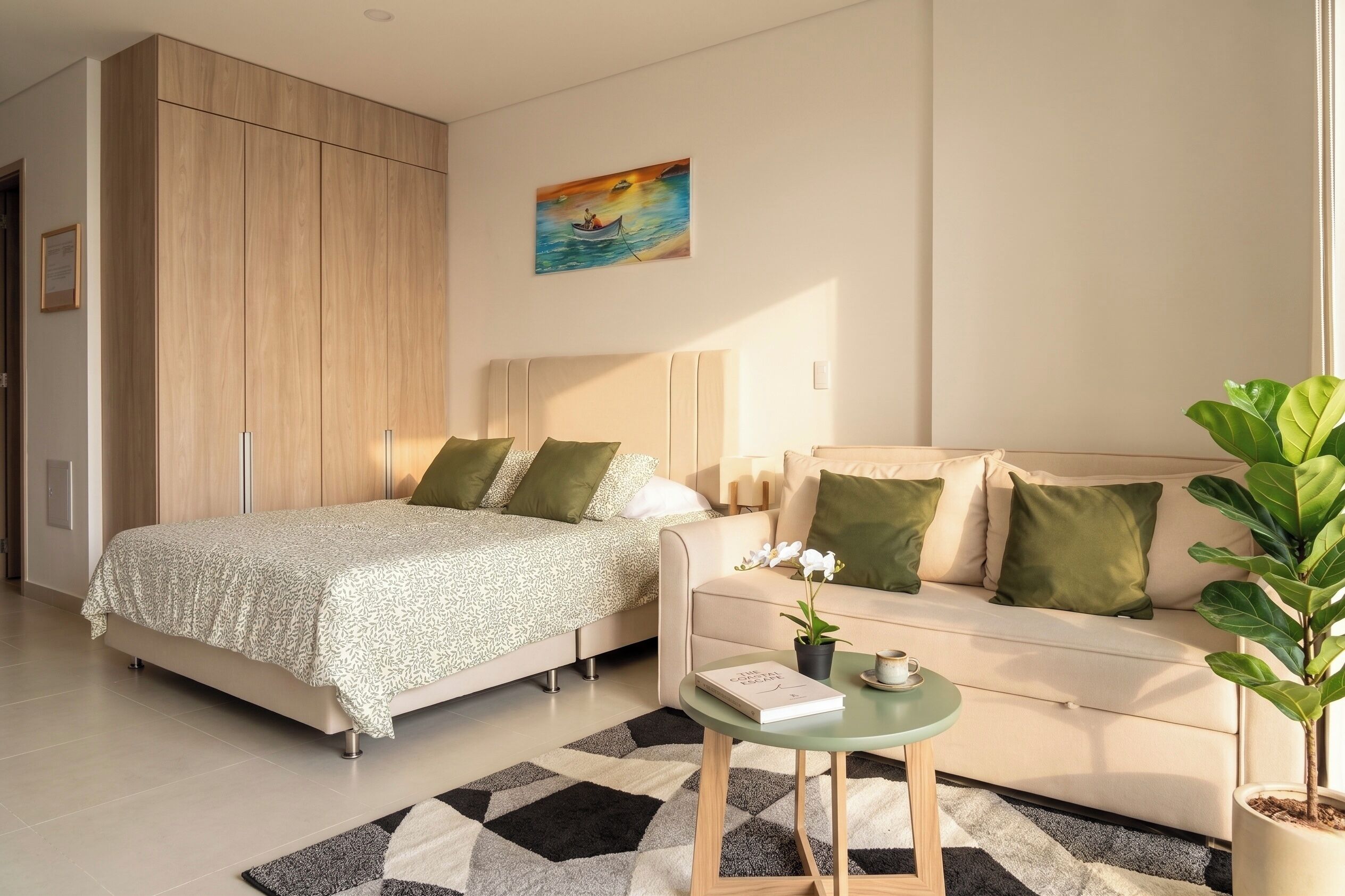 1 chambre, Wi-Fi, literie fournie
