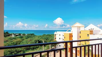 Blick von der Unterkunft