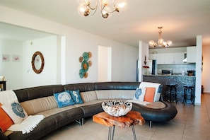 Living area - El Combate Oceanview Condos (Boquerón)