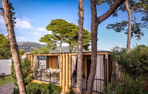 Terrace/patio - Amazing (sta)caravan in Banjol (Banjol)