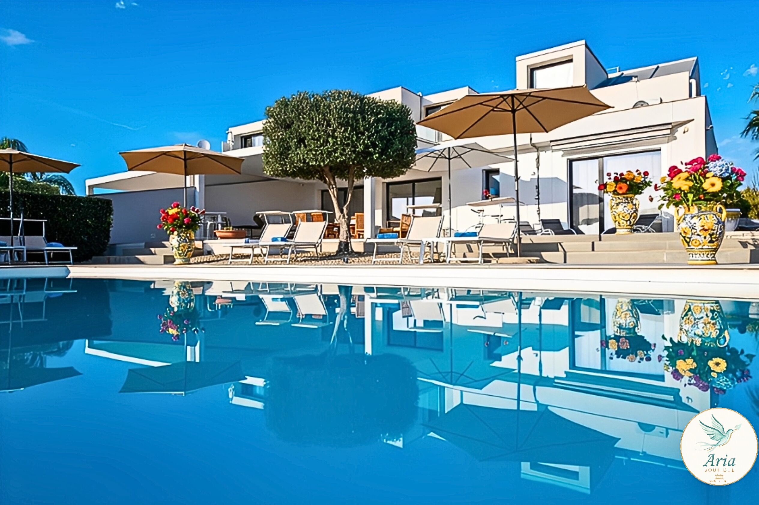 Alberca al aire libre por temporada 