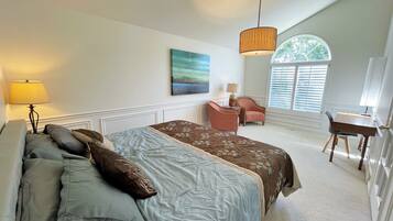 Blackout curtains, iron/ironing board, free WiFi