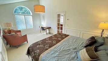 Blackout drapes, iron/ironing board, free WiFi