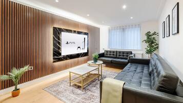 Smart-tv, tv-spel och kontor