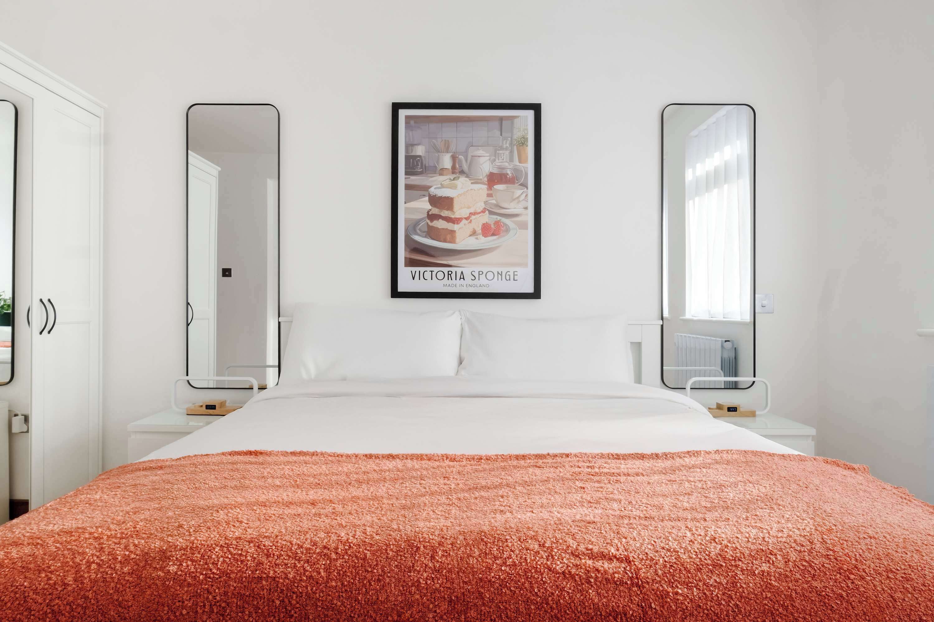 3 Schlafzimmer, Zimmersafe, Schreibtisch, Bügeleisen/Bügelbrett