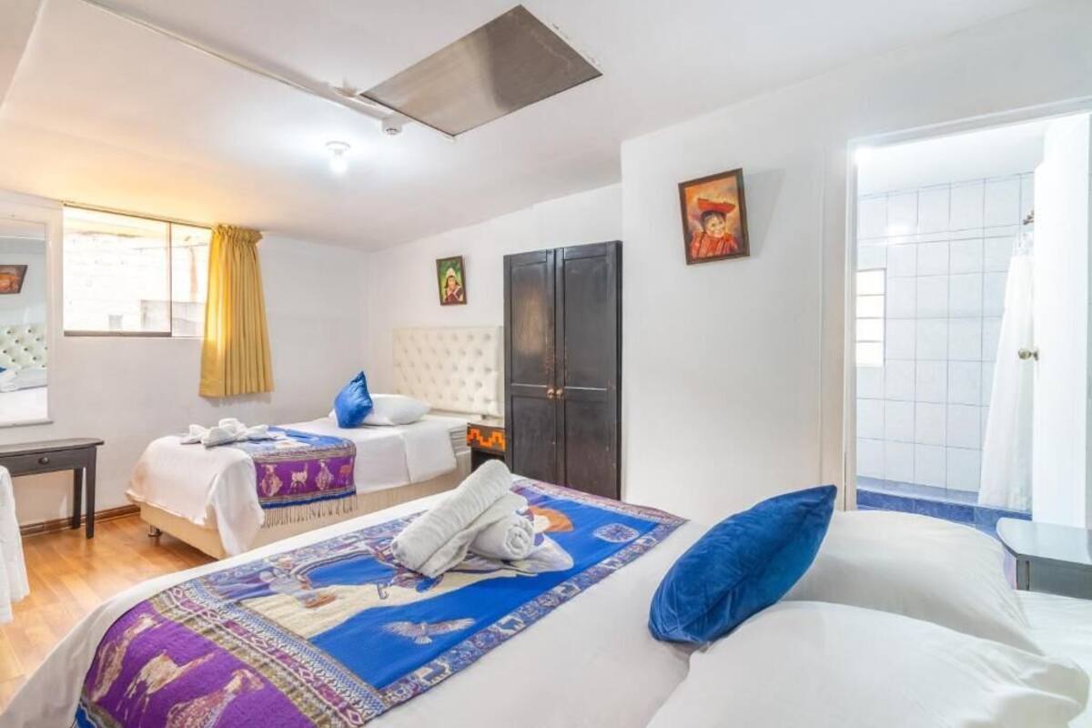 Habitación doble | Escritorio, espacio para trabajar con un portátil, wifi gratis