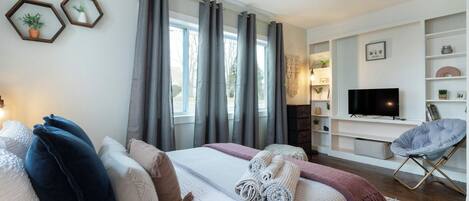 2 Schlafzimmer, Bügeleisen/Bügelbrett, WLAN, Bettwäsche