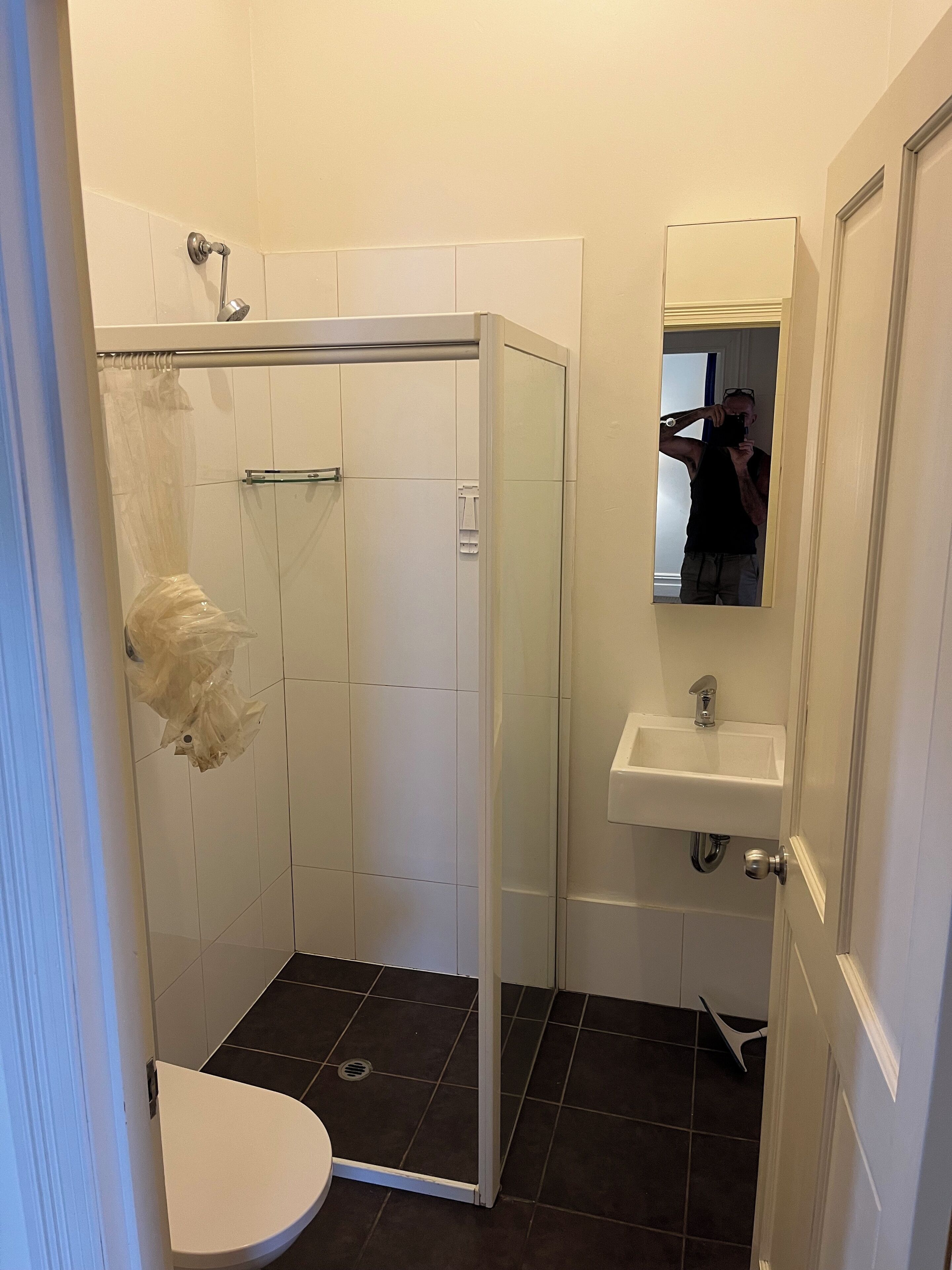 Towels, soap, toilet paper