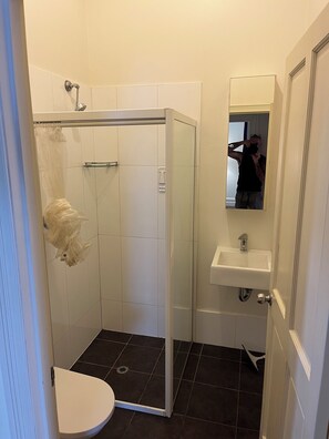 Towels, soap, toilet paper