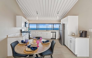 Coffee/tea maker, fridge, microwave, oven - Stunning Ocean Views, 2 bed 2 bath, Patios, Mahogany Run (St. Thomas)