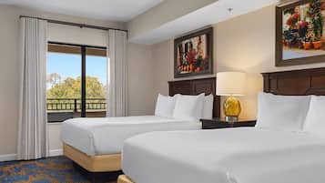 2 bedrooms, in-room safe, iron/ironing board, free WiFi