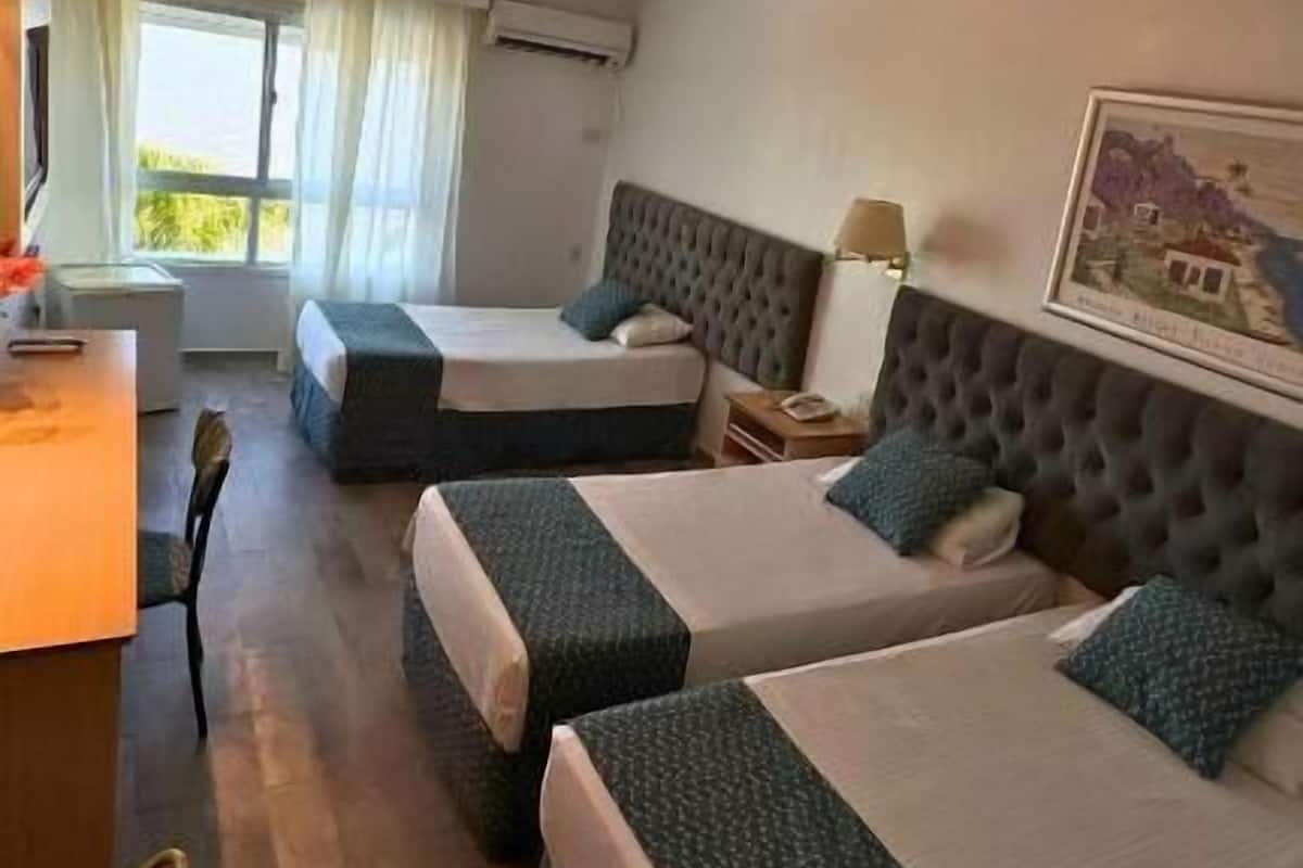 Standard Triple Room, Lake View | In-room safe, desk, free WiFi
