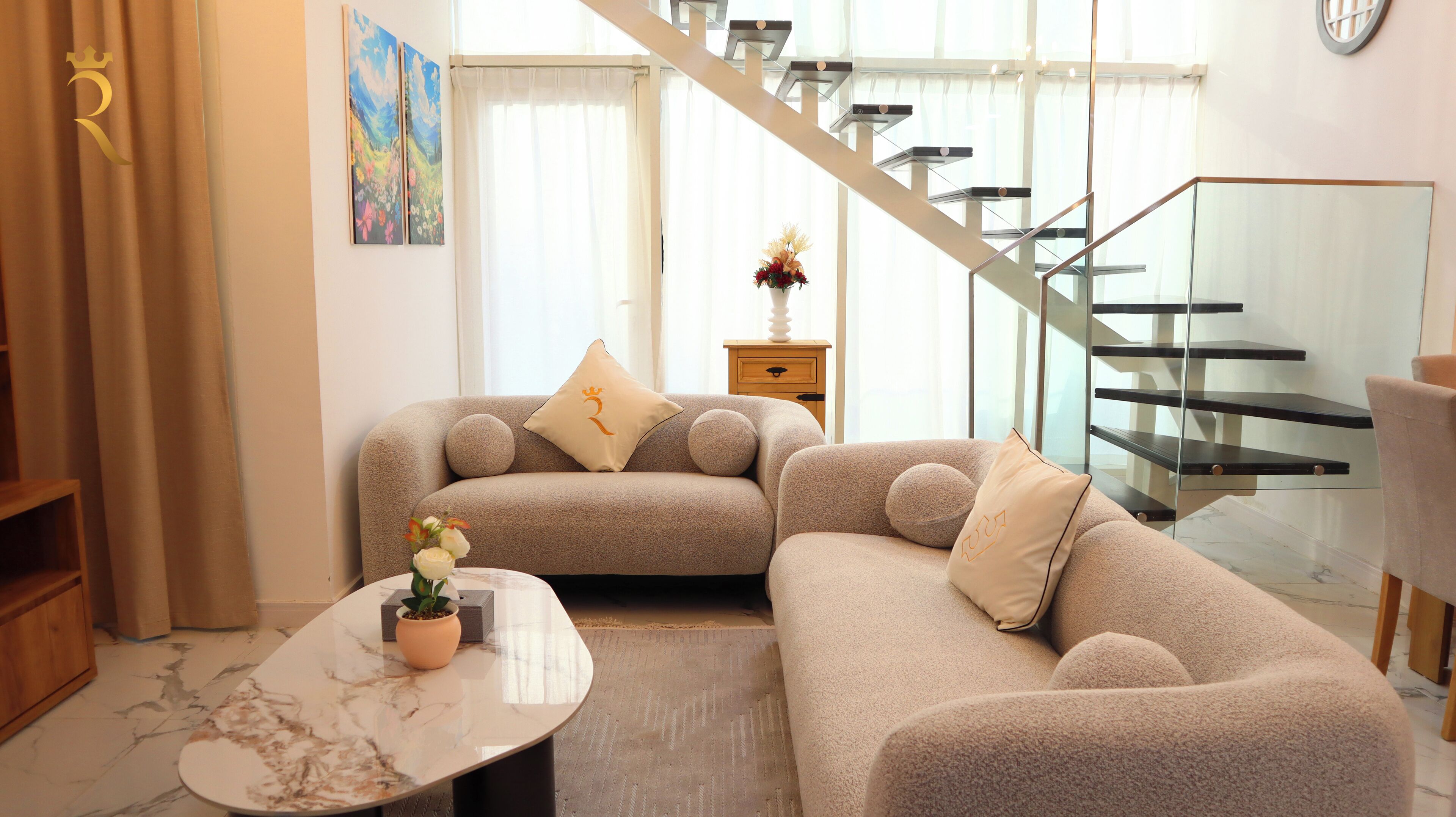 Apartment, 2 Bedrooms (640) | Ruang tamu