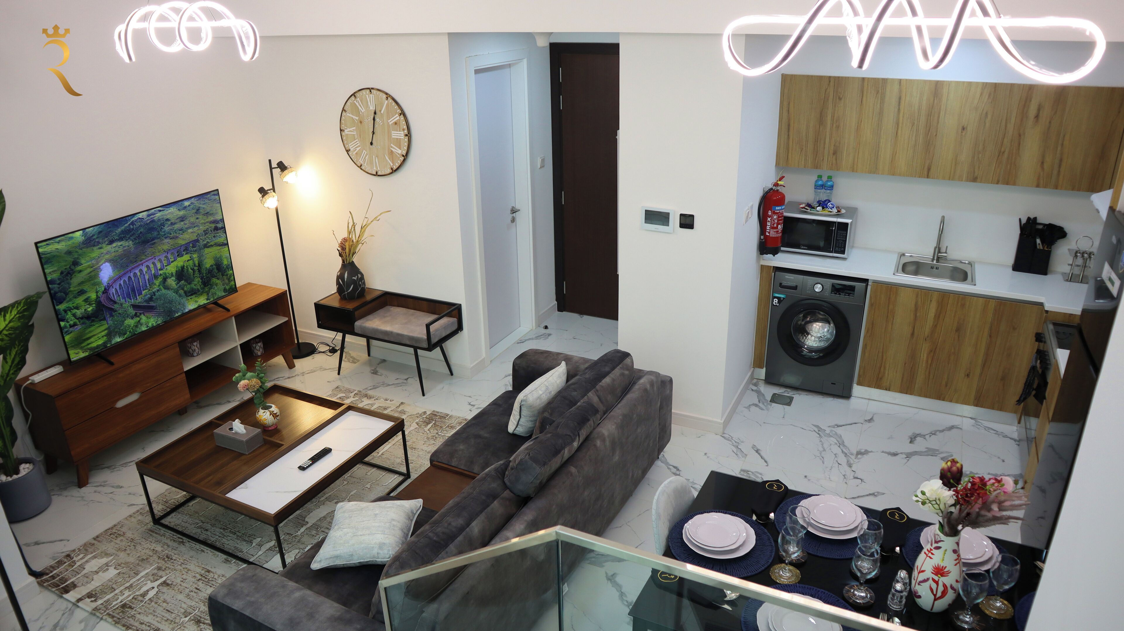 Apartment, 2 Bedrooms (408) | Ruang tamu