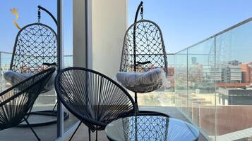 Apartment, 2 Schlafzimmer (609) | Balkon