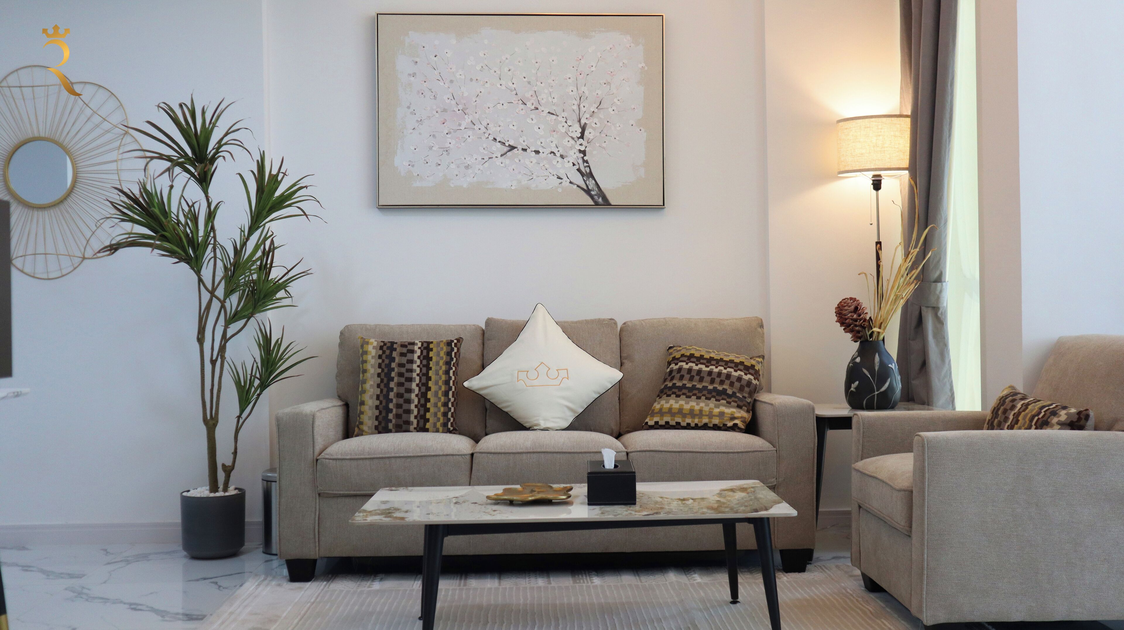 Apartment, 2 Bedrooms (406) | Ruang tamu