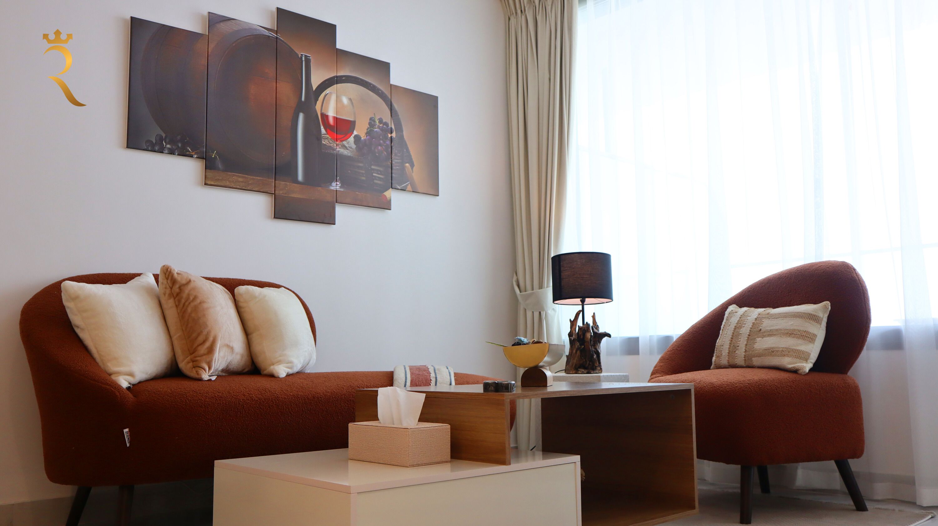 Apartment (718) | 起居区 | 58-英寸纯平电视（配备有线频道）