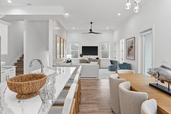Interior - 30A Turtle Cove Retreat Modern 8BR with Private Pool, Bikes, and Golf Cart (Santa Rosa Beach)