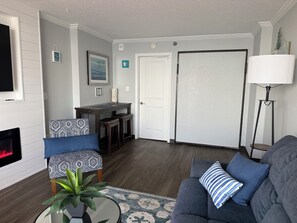 تلفزيون، مدفأة