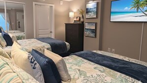1 slaapkamer, een strijkplank/strijkijzer, wifi, beddengoed