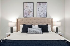 1 bedroom, travel crib, free WiFi