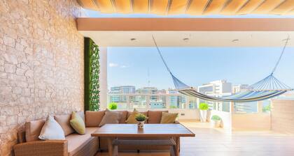 Private Jacuzzi Spa Penthouse BellaVista 10 people