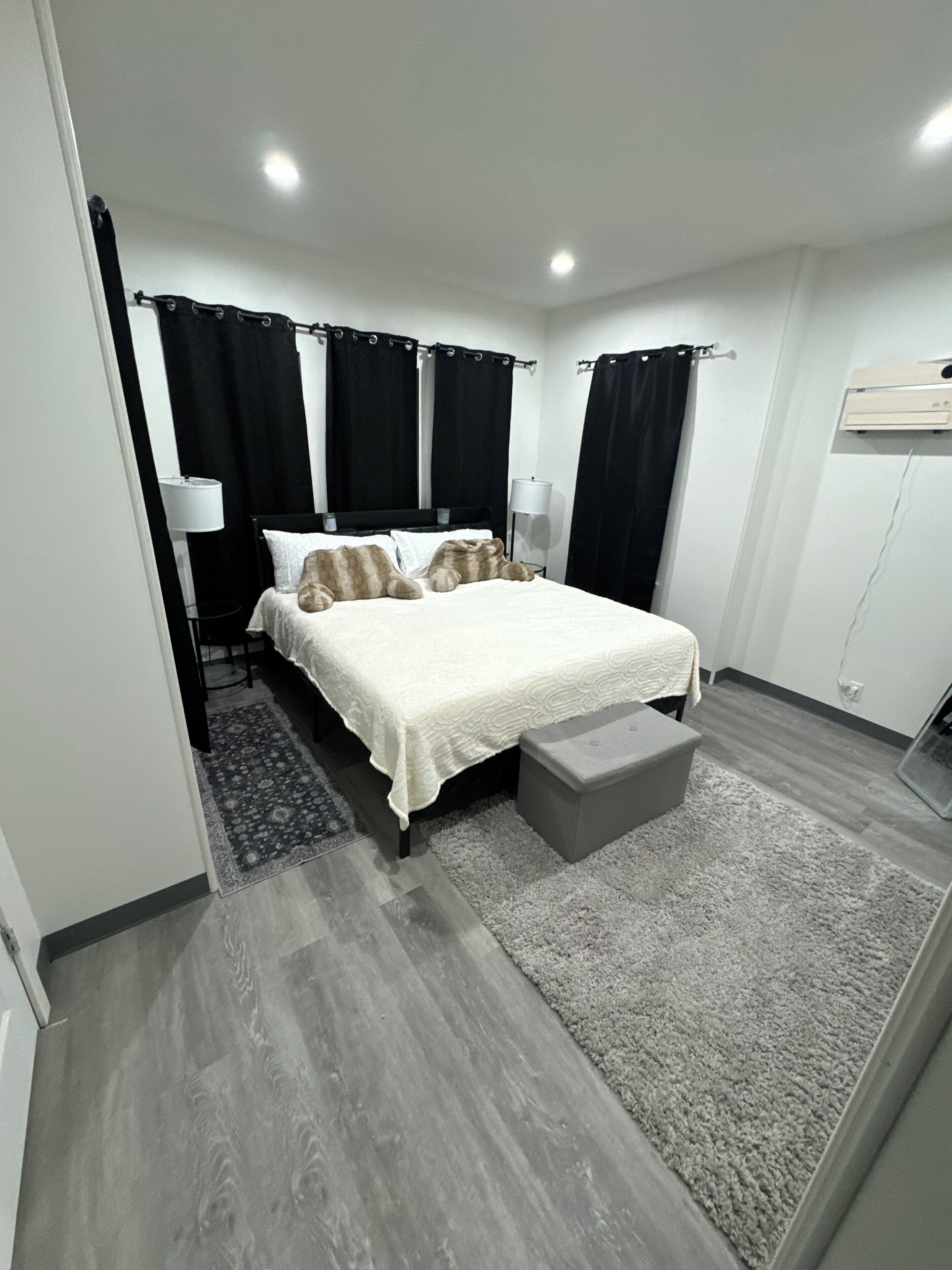 2 soverom, strykejern/-brett, wi-fi (inkludert) og sengetøy