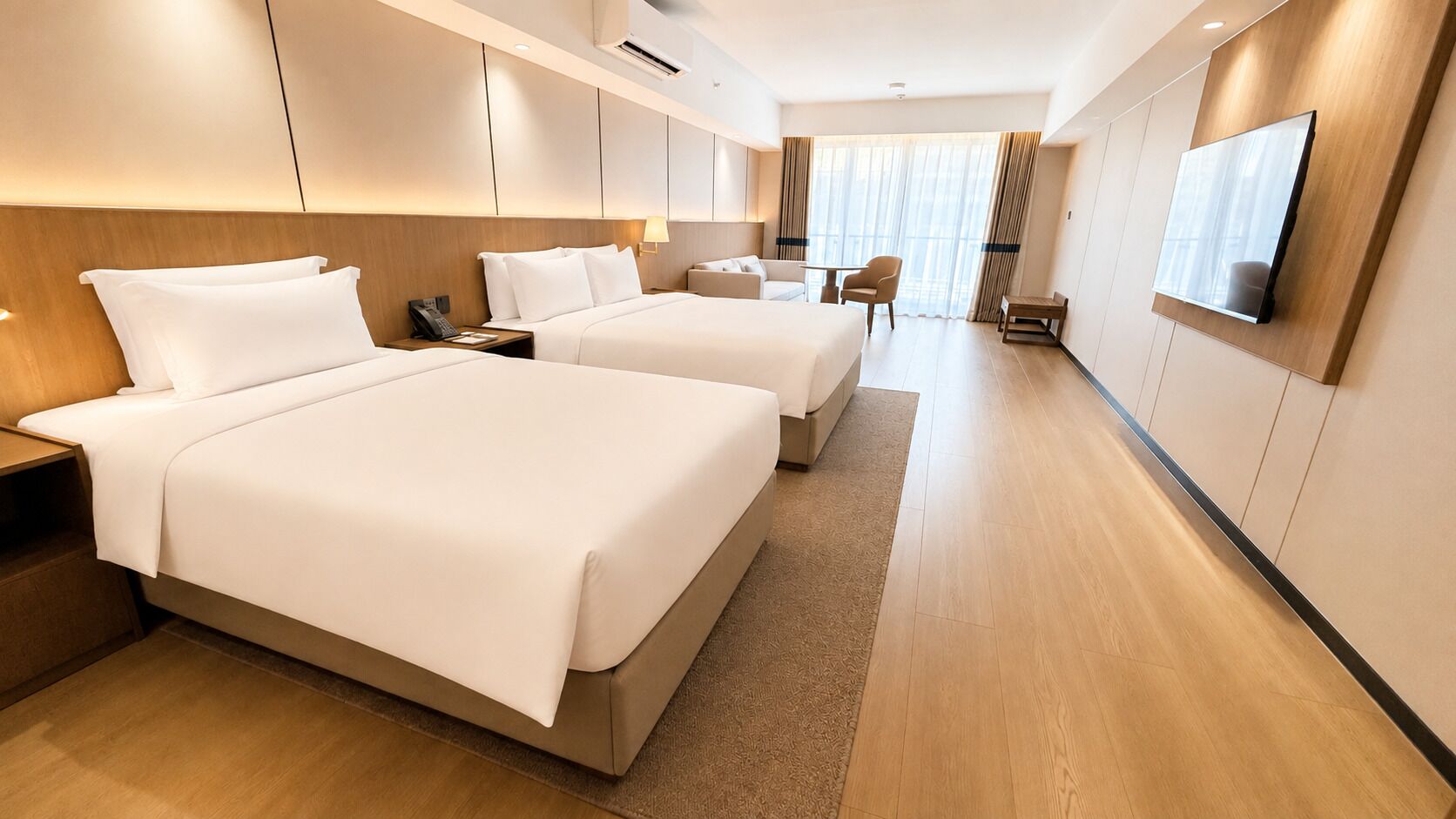 Habitación triple estándar, varias camas | Wifi gratis