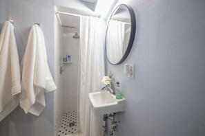 Hair dryer, towels, soap, shampoo - Modern DC Retreat-Mins to Capitol, Navy Yard, Downtown (Washington)