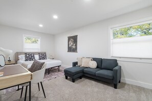 4 soveværelser, skrivebord, strygejern/strygebræt, gratis Wi-Fi