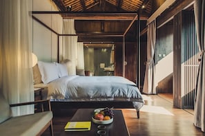 Romantic Double Room, Hill View | Free minibar, in-room safe, desk, blackout curtains - Tsingpu Tulou Retreat (Zhangzhou City)