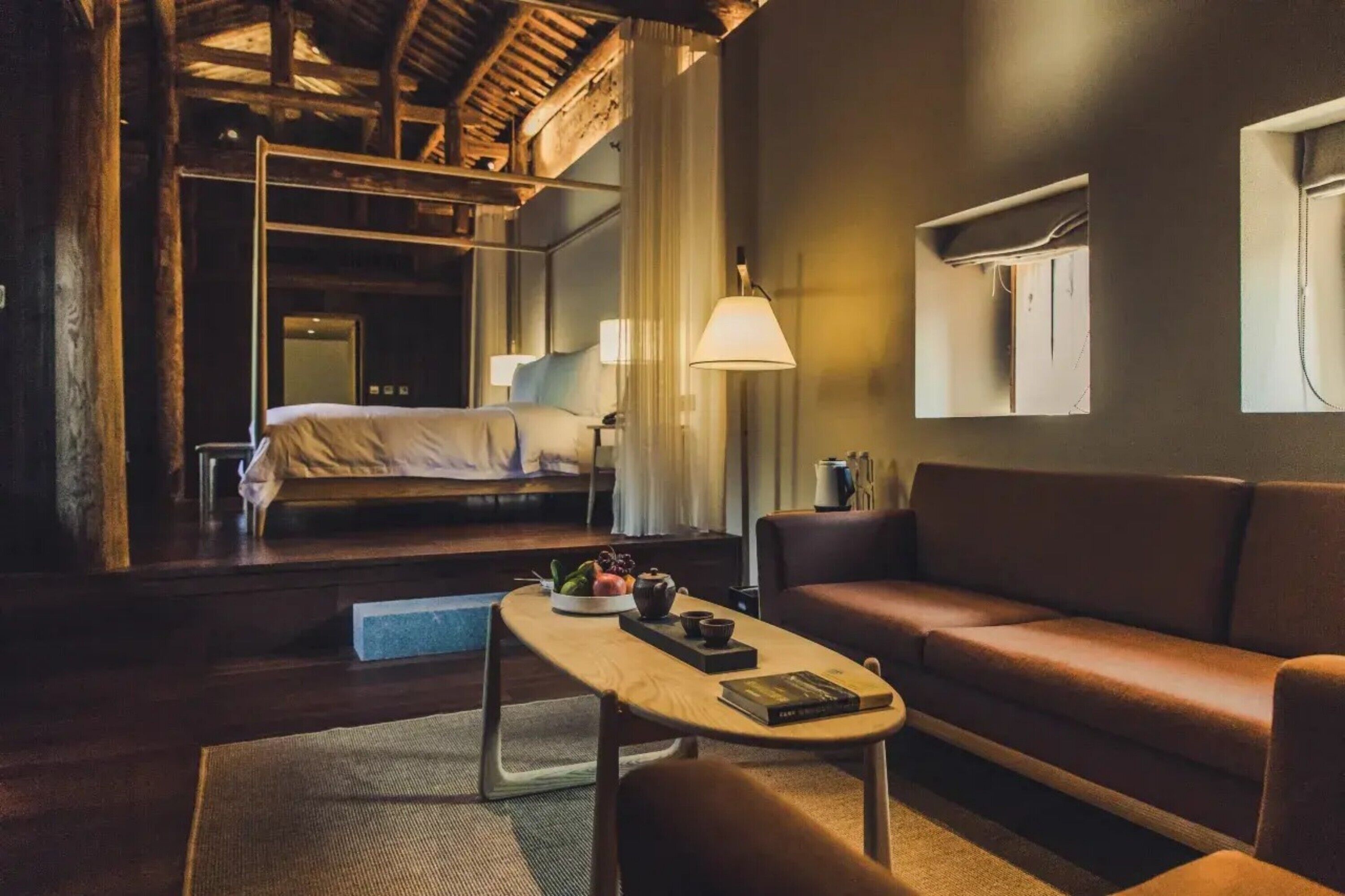 Free minibar, in-room safe, desk, blackout curtains