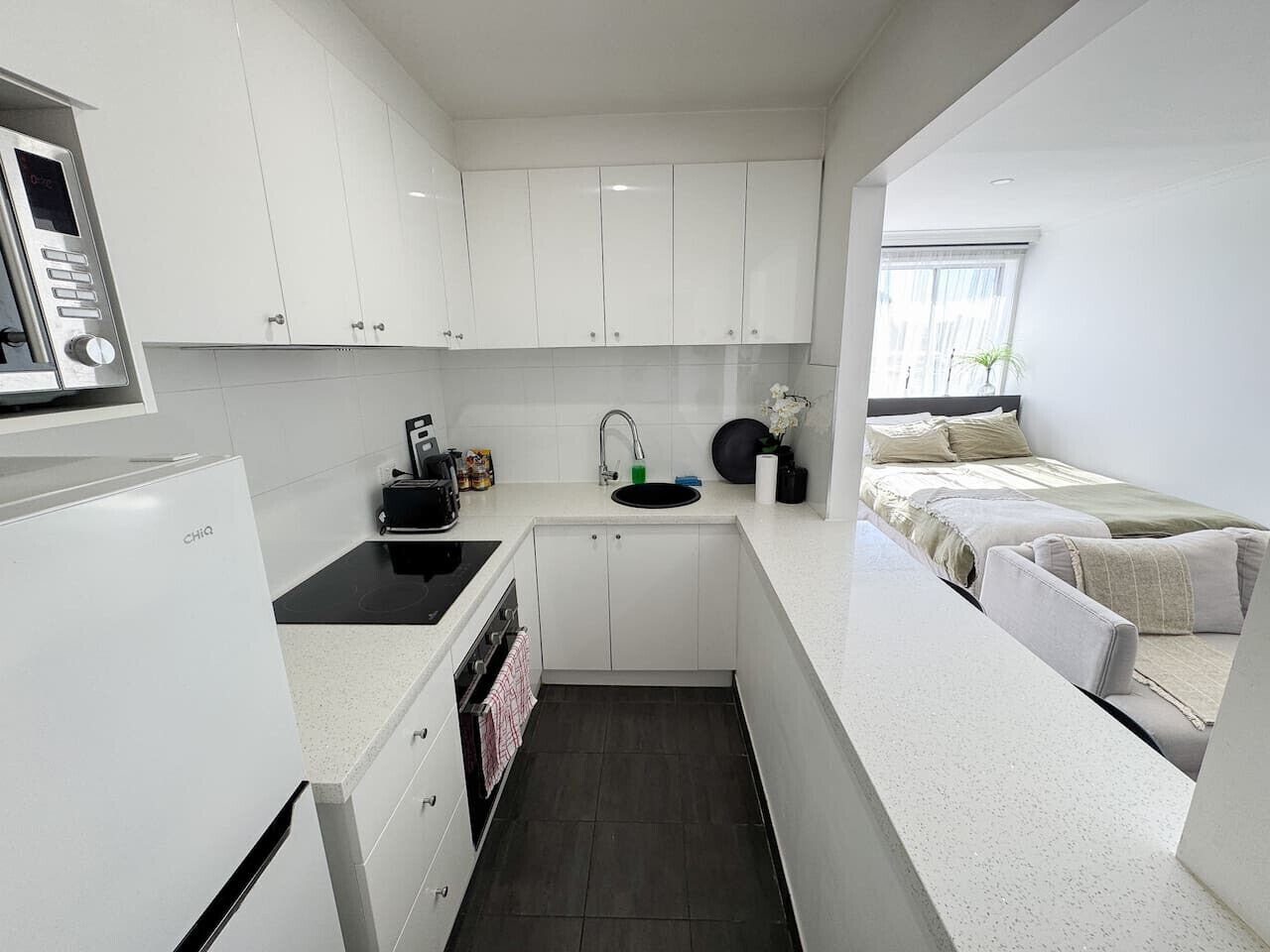 Microwave, oven, stovetop