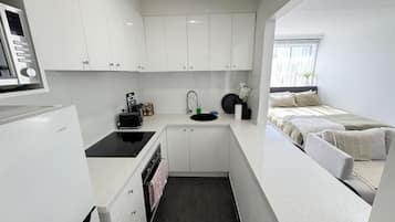 Microwave, oven, stovetop