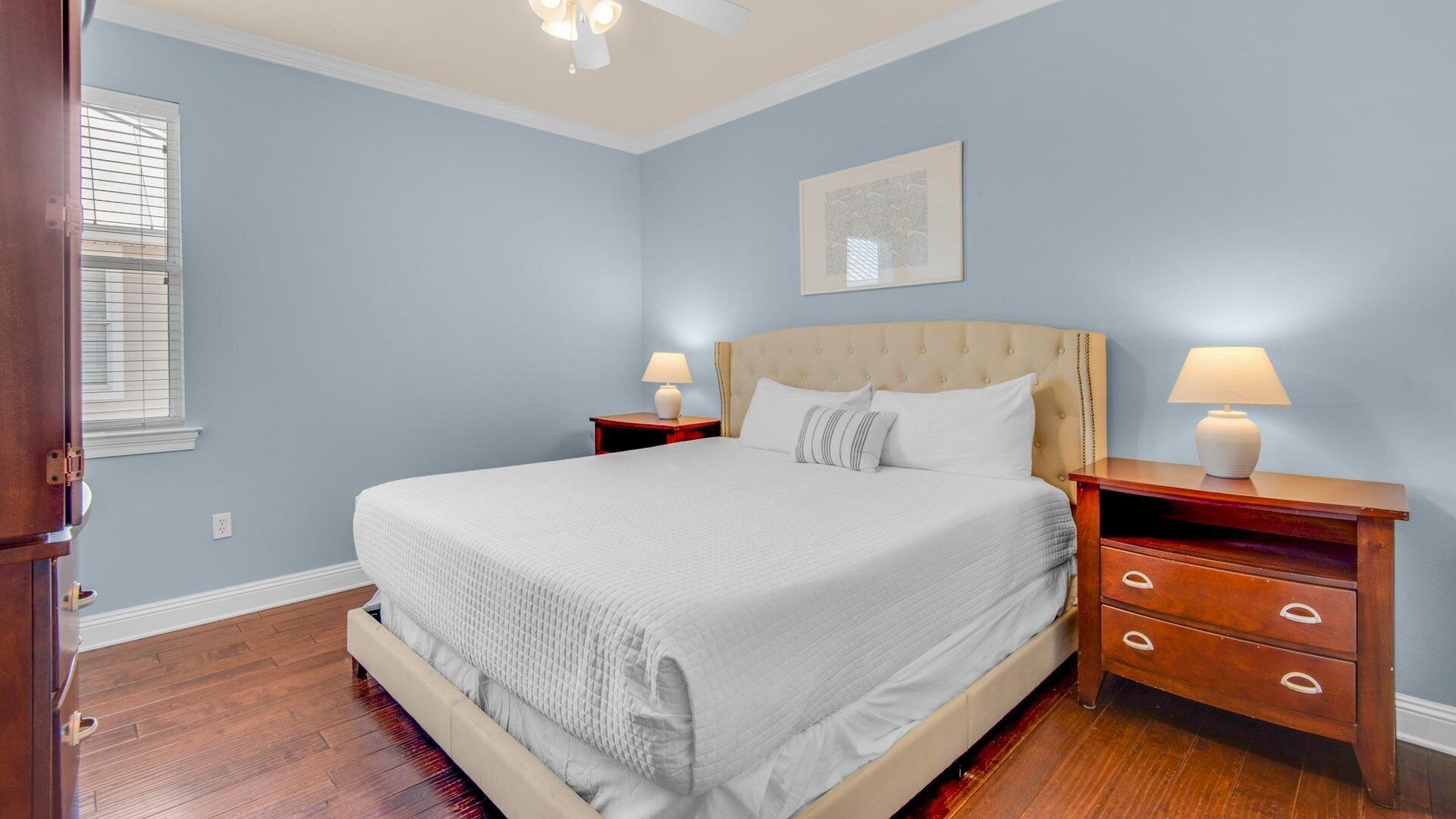 Blackout curtains, soundproofing, iron/ironing board, free WiFi