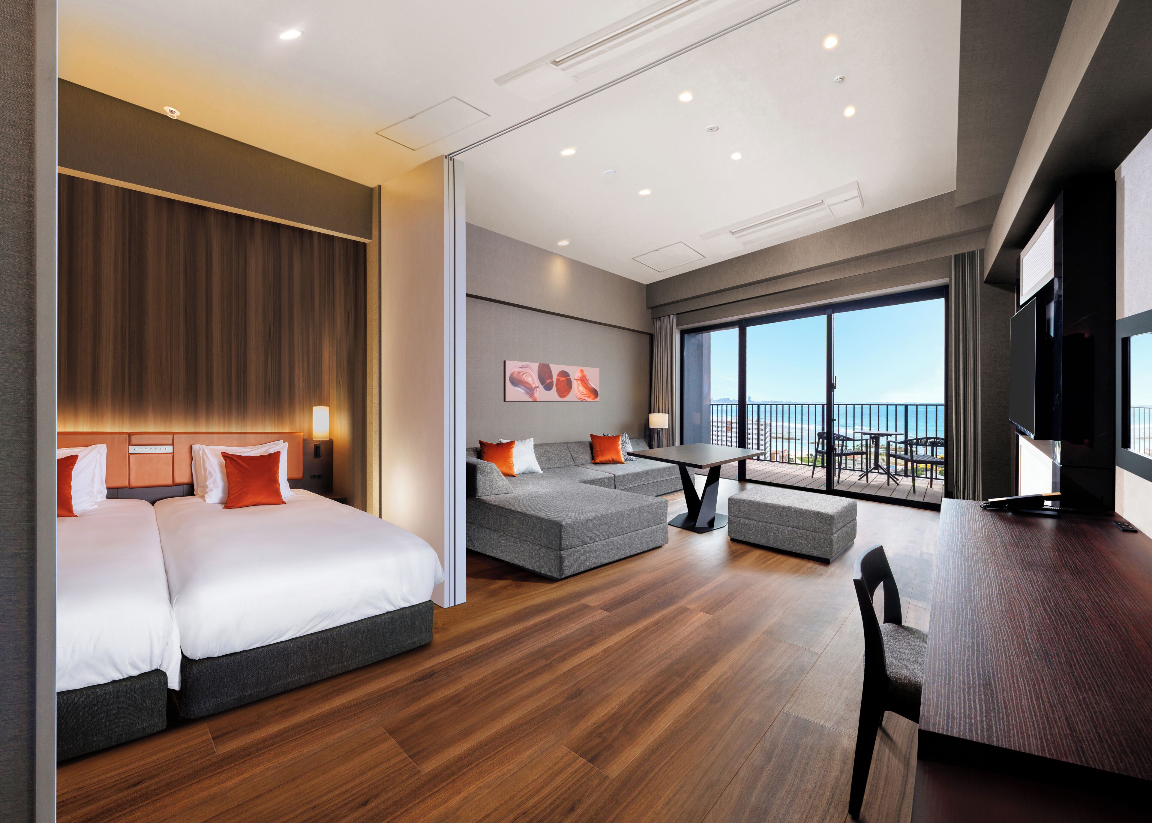 Deluxe Suite, Non Smoking | In-room safe, desk, iron/ironing board, free WiFi