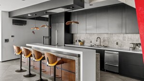 Coffee/tea maker, fridge, microwave, oven - The Aviator; Sweeping Ocean Views Above The Clouds (Malibu)
