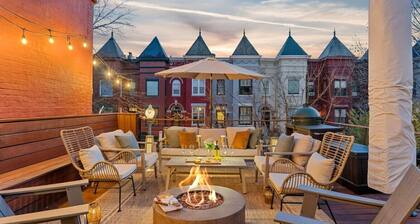 Upscale DC Row Home I Central I Parking I Fire Pit