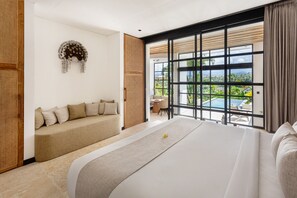 Deluxe Villa, 2 Bedrooms, Private Pool, Mountain View | In-room safe, free WiFi - East Bali Volcano View Resort - Adults (Candidasa)
